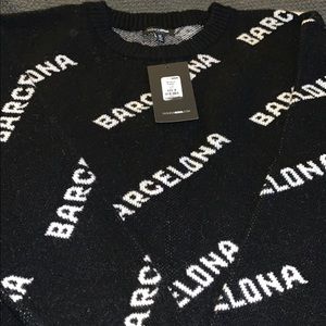 Chunky fashion nova “Barcelona” sweater NWT